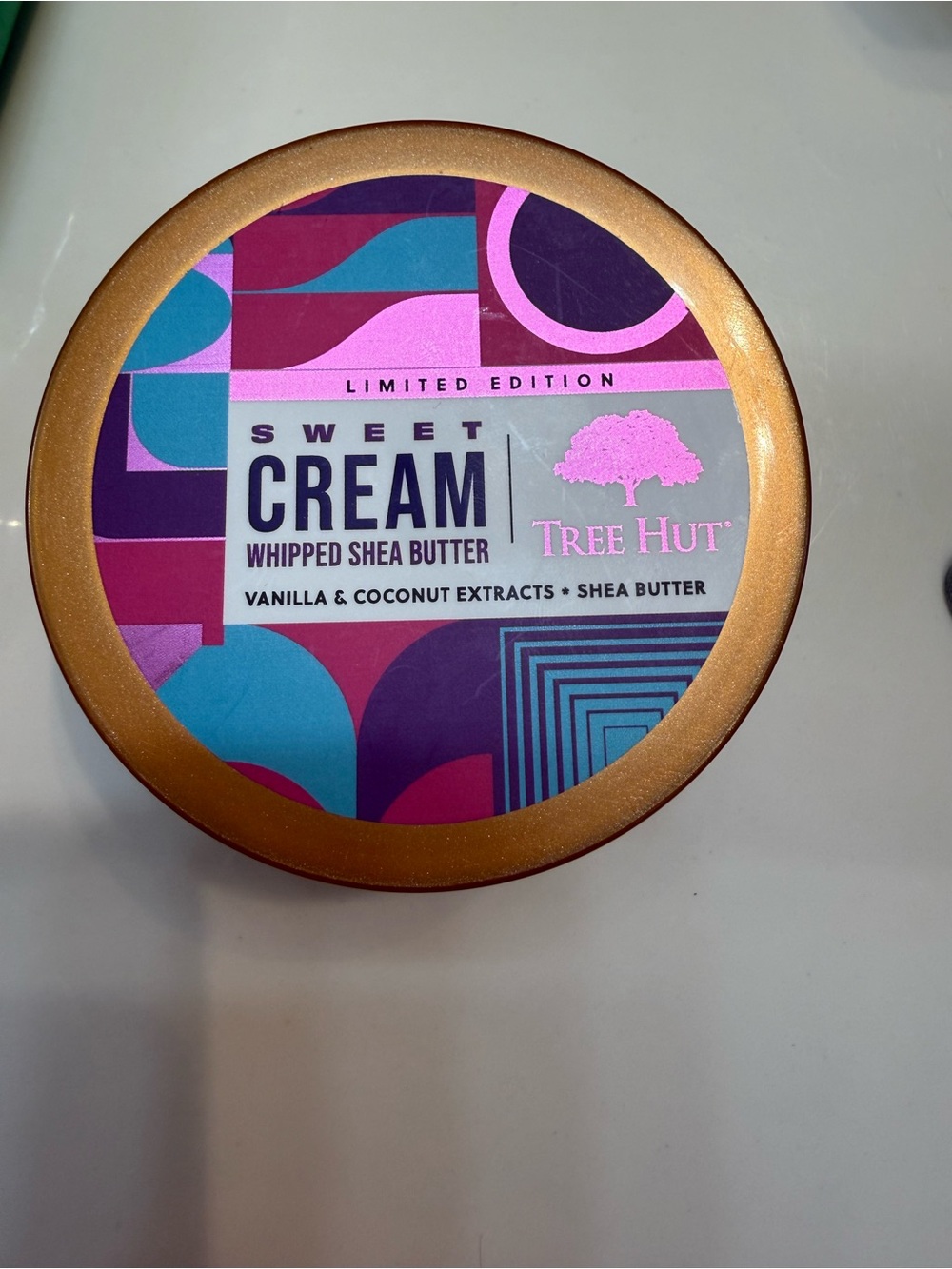Tree Hut Sweet Cream Whipped Shea Butter - Pink & Purple